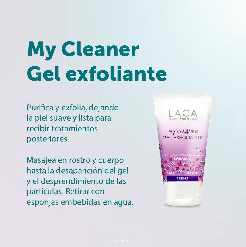 My Cleaner Gel Exfoliante 140gr - Image 3